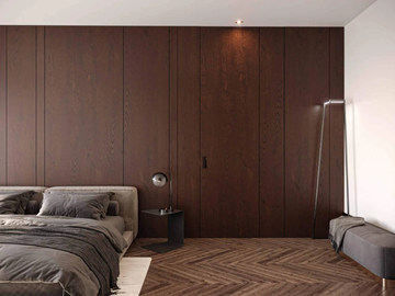 BOY LINEARE - Wooden boiserie by CARMINATI SERRAMENTI - view 2